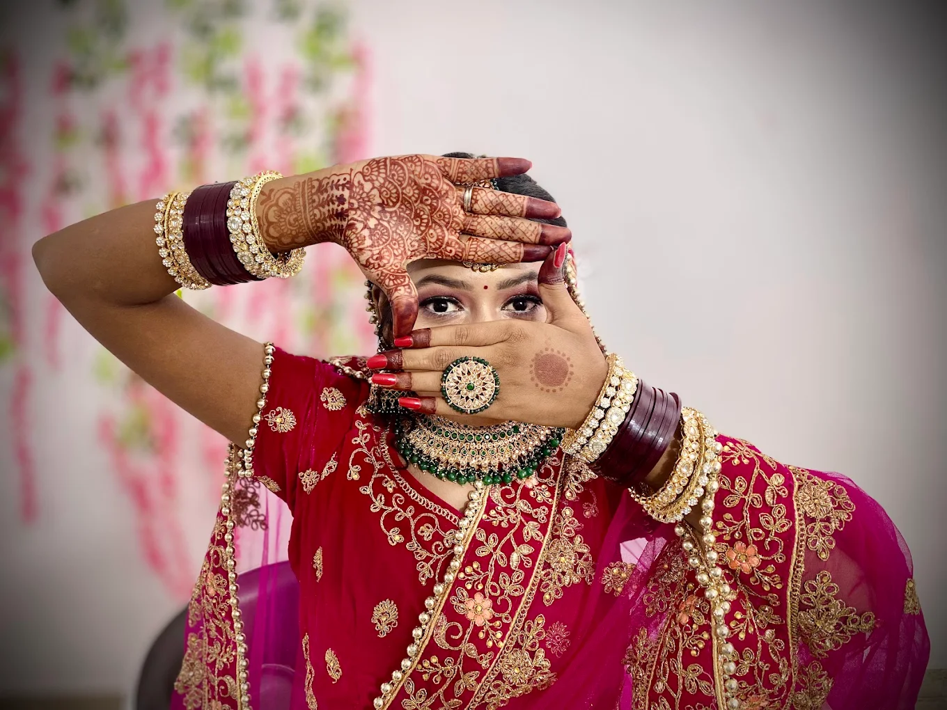 Meenu Makeover Academy Karnal bride