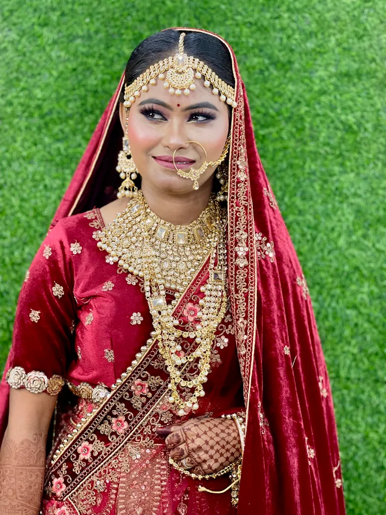 Natural Look Salon Academy Ludhiana bridal makeup