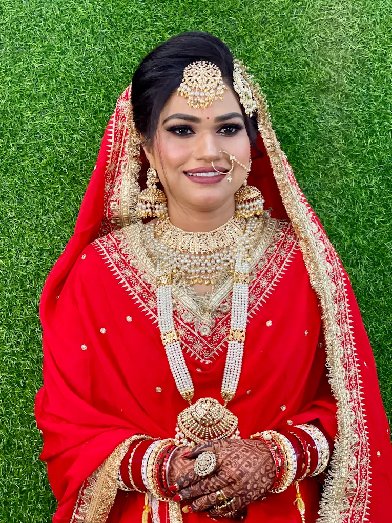 Natural Look Salon Academy Ludhiana bride makeup