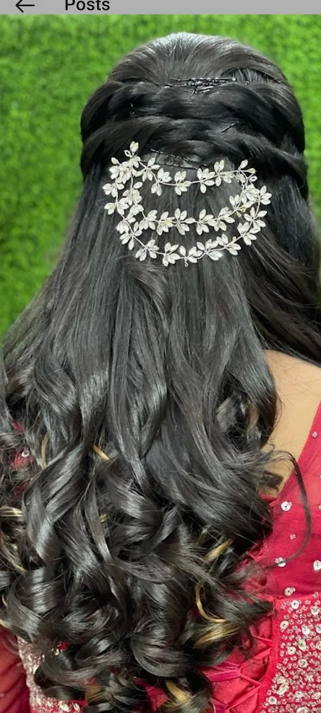 Reglow International Salon Mohali hairdo