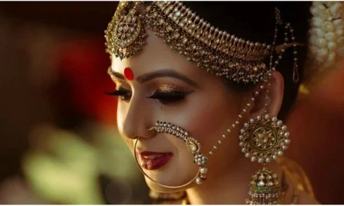 Roots Salon Academy Mohali bride