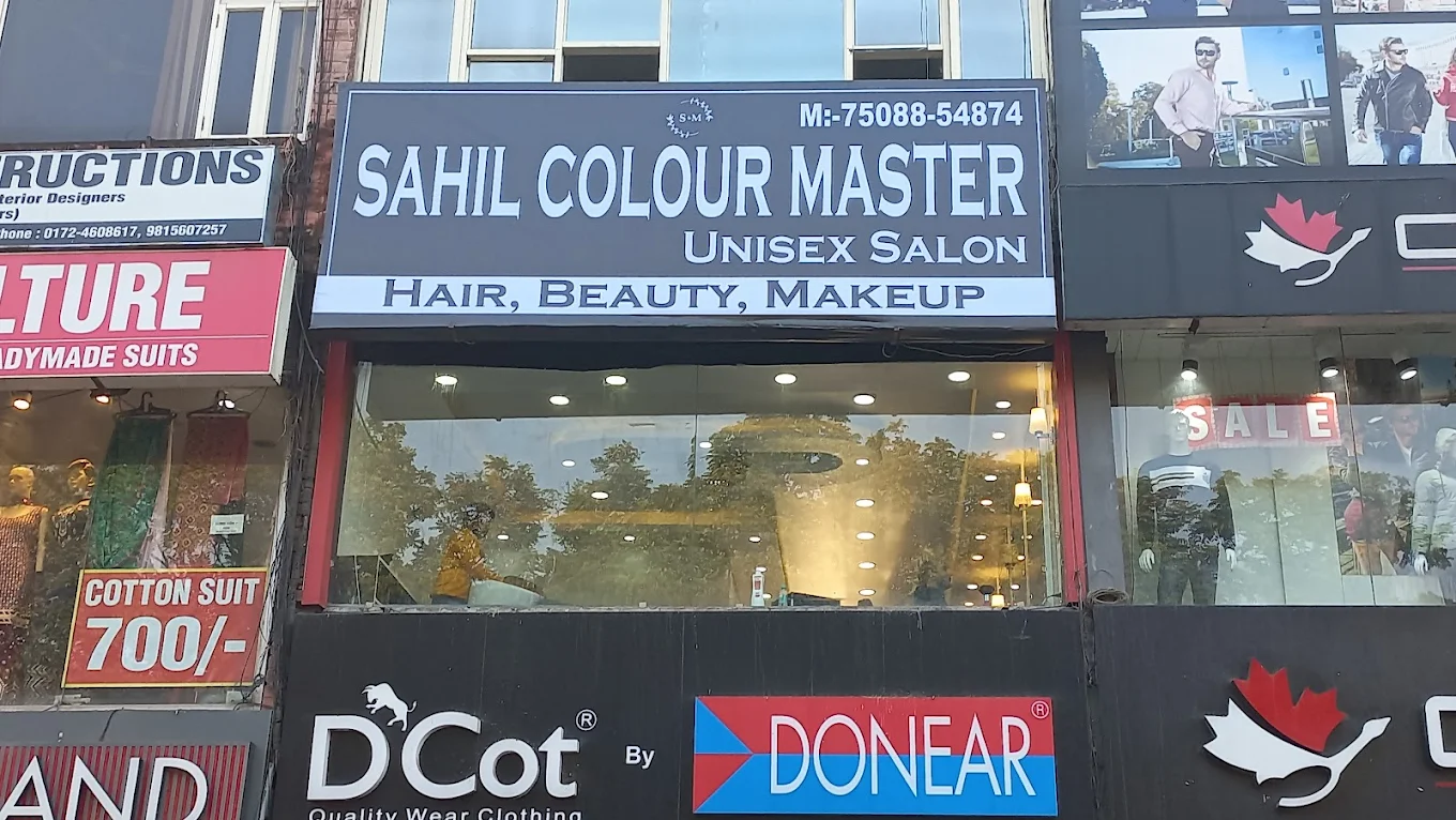 Sahil Colour Master Unisex Salon Mohali profile image