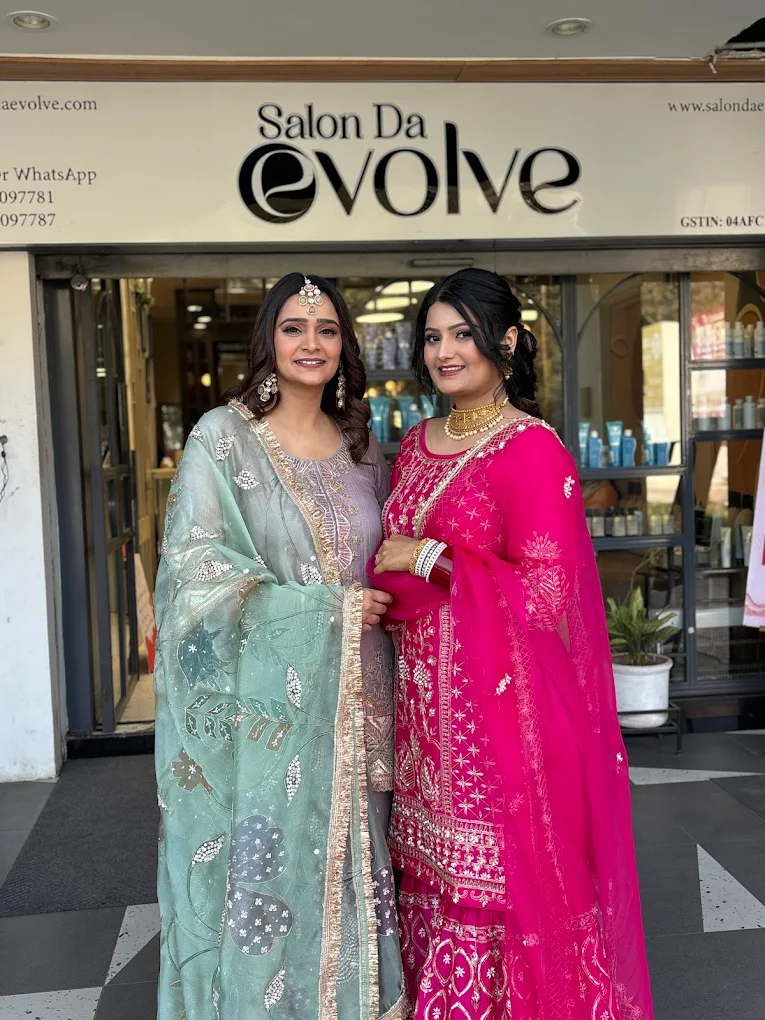 Salon da Evolve Mohali party makeup