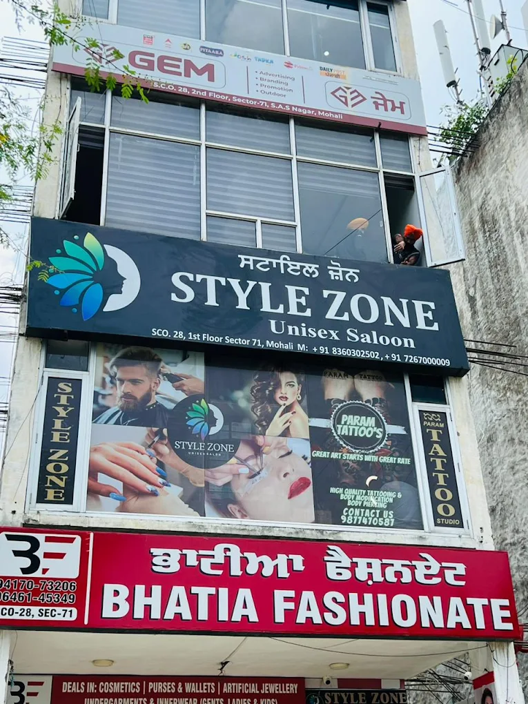 Style Zone Unisex Salon Mohali profile image