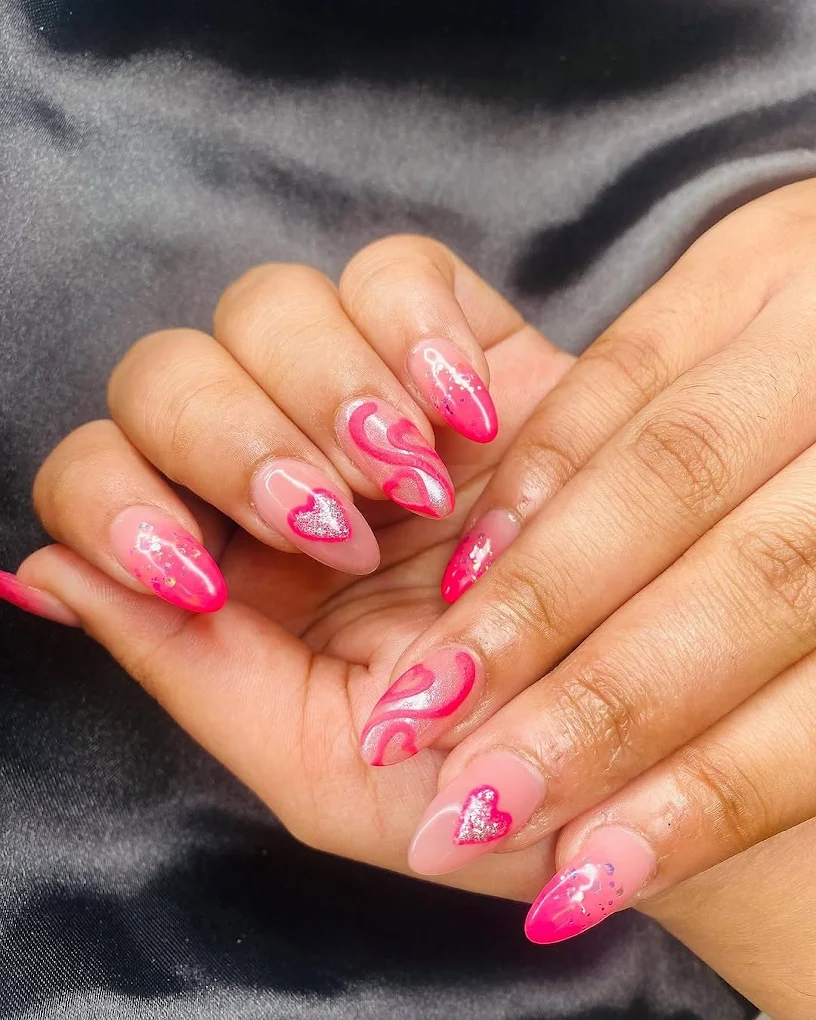 Tress Lounge A Family Salon Panchkula nail art