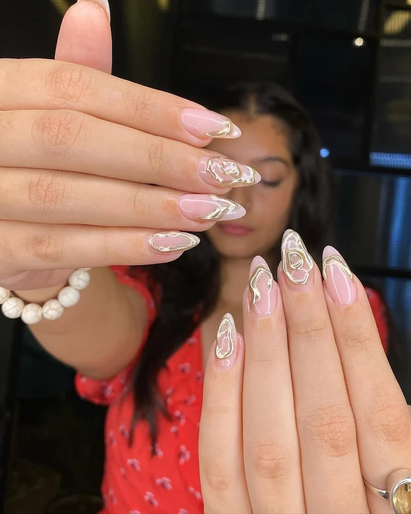Tress Lounge A Family Salon Panchkula nails