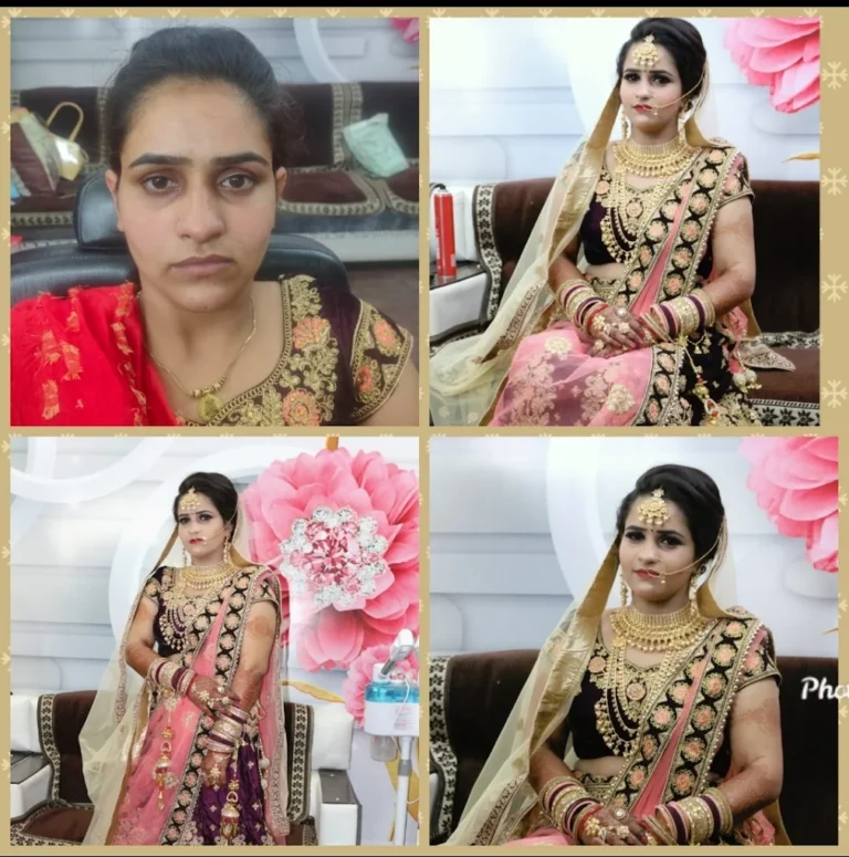 Aarti Makeover Training Centre Hisar bridal 768x775