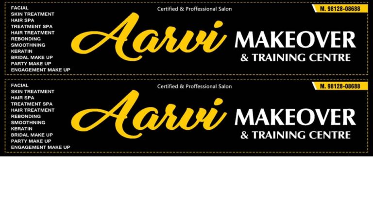 Aarvi Makeover Training Centre. Sirsa logo 768x432