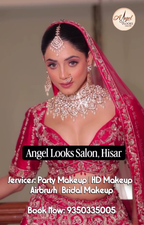 Angel Looks Salon Hisar bridal