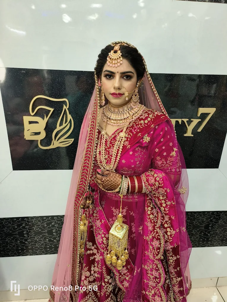 Beauty 7 Makeup Studio Kaithal bridal