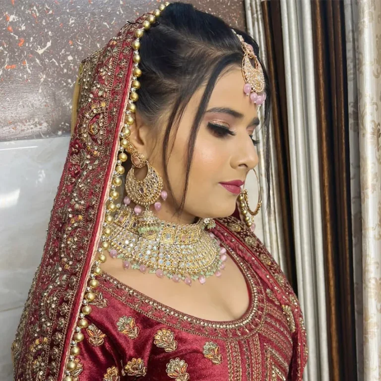 Bhumi Makeup Studio Karnal bride 768x768