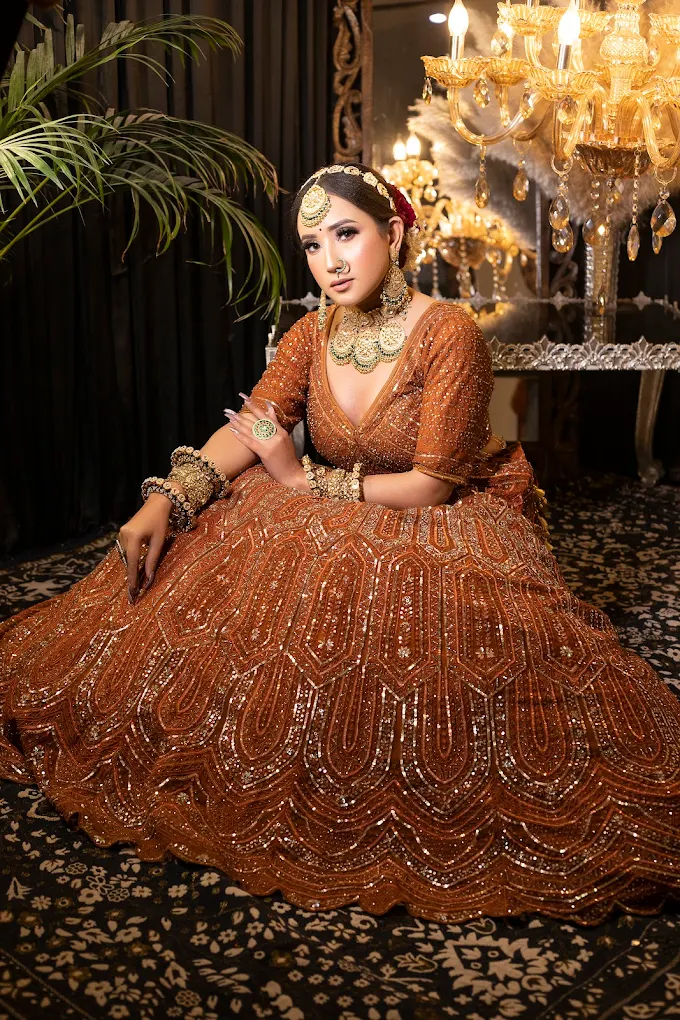 Blush by Sakshi Makeovers Rewari bride makeup