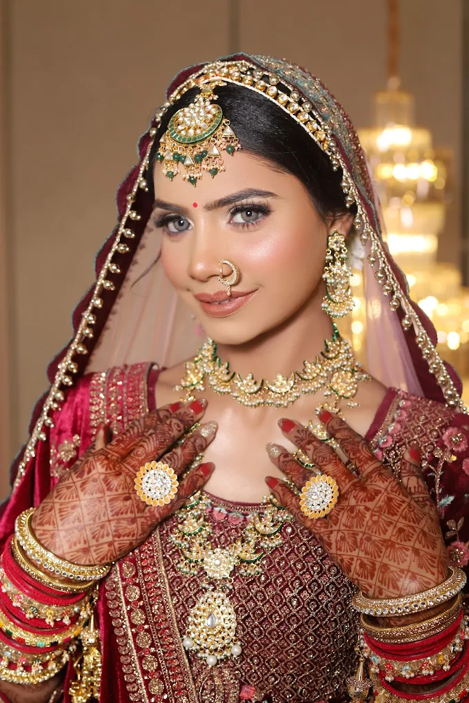 Blush by Sakshi Makeovers Rewari bride