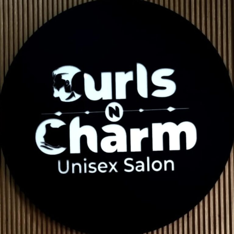 Curls N Charm Unisex Salon Rewari logo 768x768