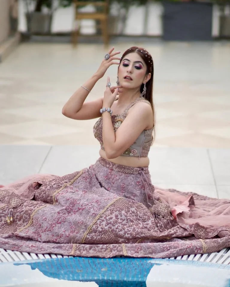 Eleven by Jyoti Satija Sonipat reception look 768x958