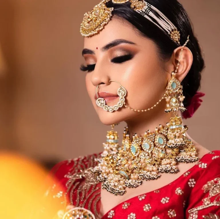Geetanjali Salon Sonipat bride 768x764