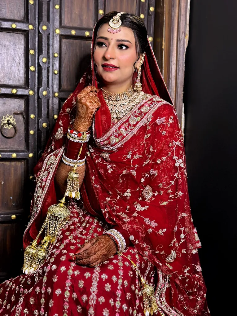 Glamie Unisex Salon Sirsa bride makeup