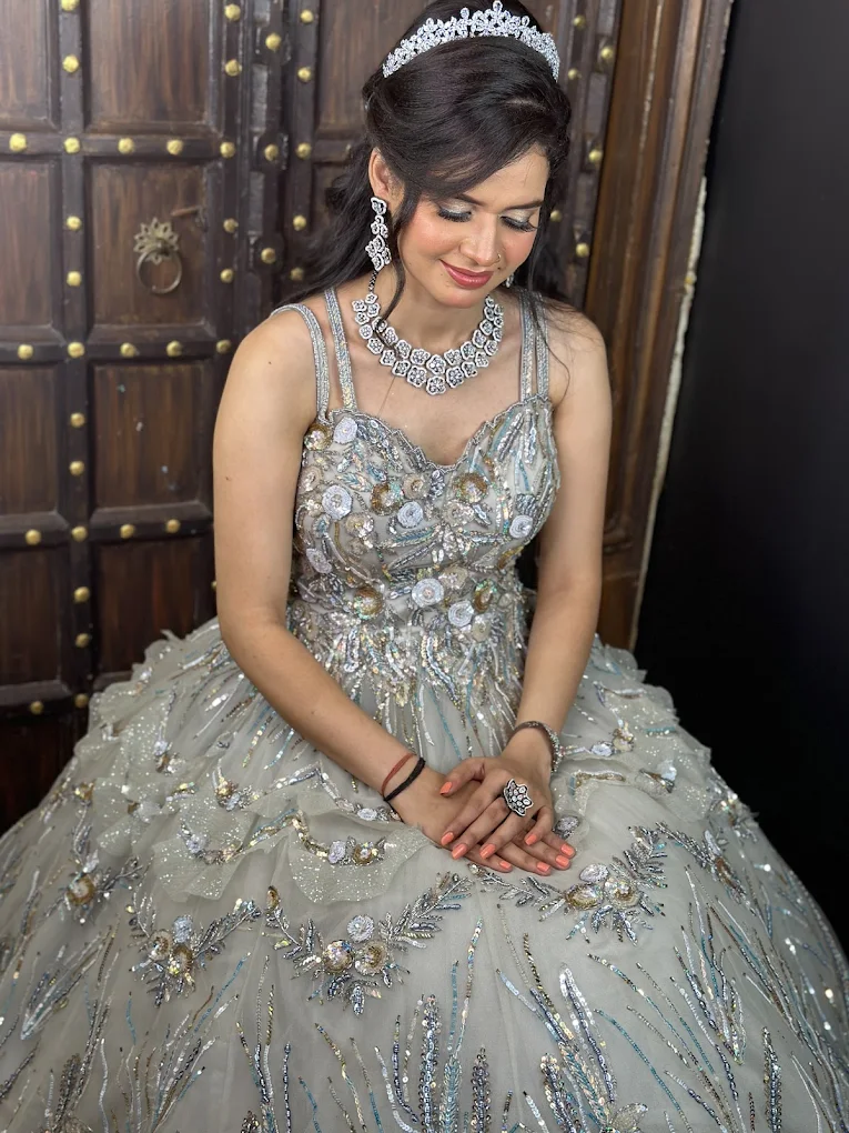Glamie Unisex Salon Sirsa engagement makeup