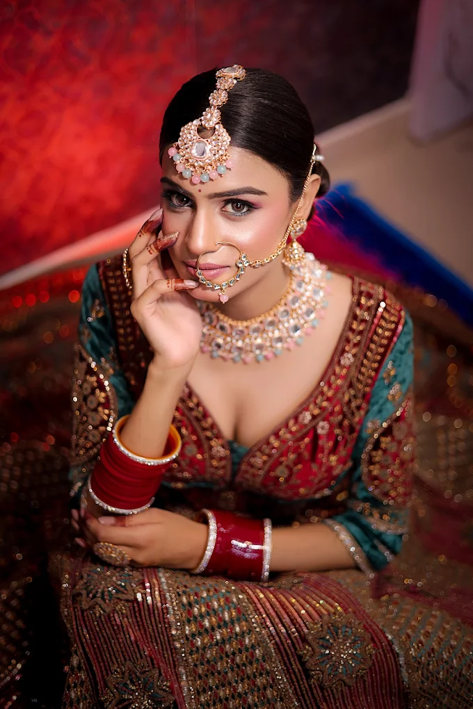Glamora Makeup Nails Studio and Academy Sirsa bride