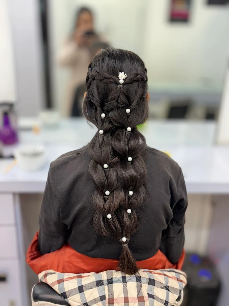 Glamora Makeup Nails Studio and Academy Sirsa hairstyle