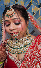 Golden Scissor Salon Sonipat bride