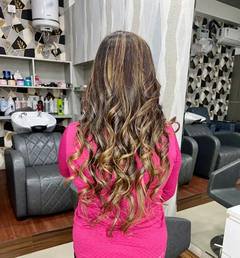 Golden Scissor Salon Sonipat hair 768x826
