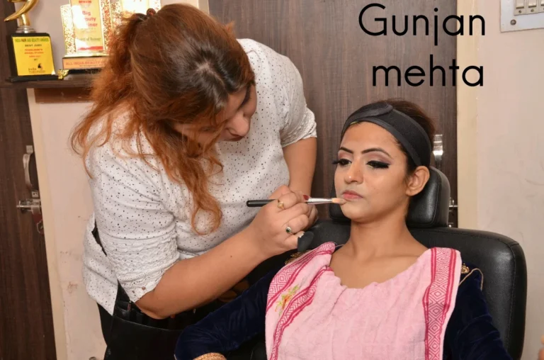 Gunjans Bridal Studio And Academy Sirsa makeup 768x508