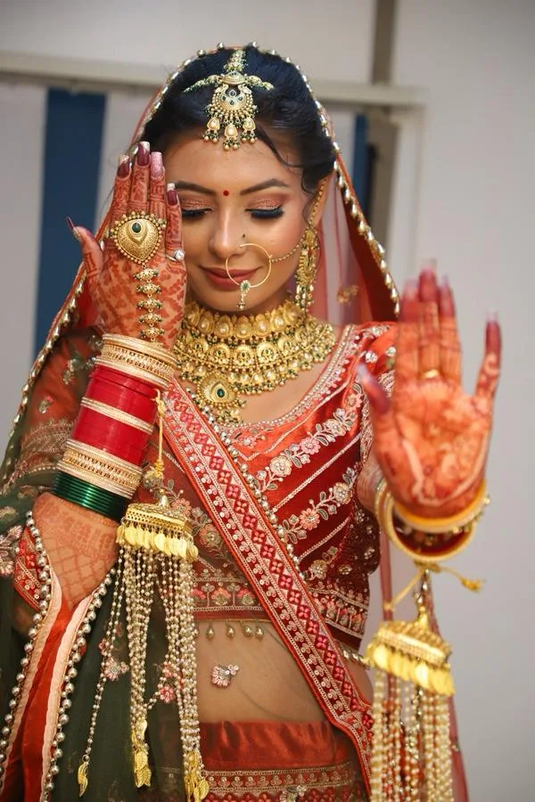 Health Myntra Salon Clinic Rohtak bricde makeup