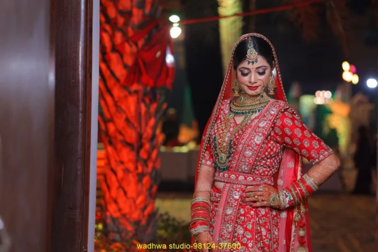 Himanshi Dua Makeover Panipat bridal 768x512