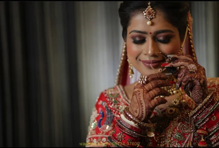 Himanshi Dua Makeover Panipat bride makeup 768x519