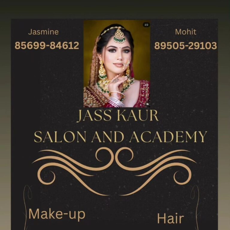 Jass kaur Salon Academy kaithal logo 768x768