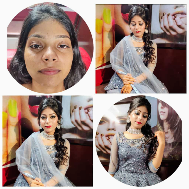 Kalsh Hair Beauty Salon Jind party makeup 768x768
