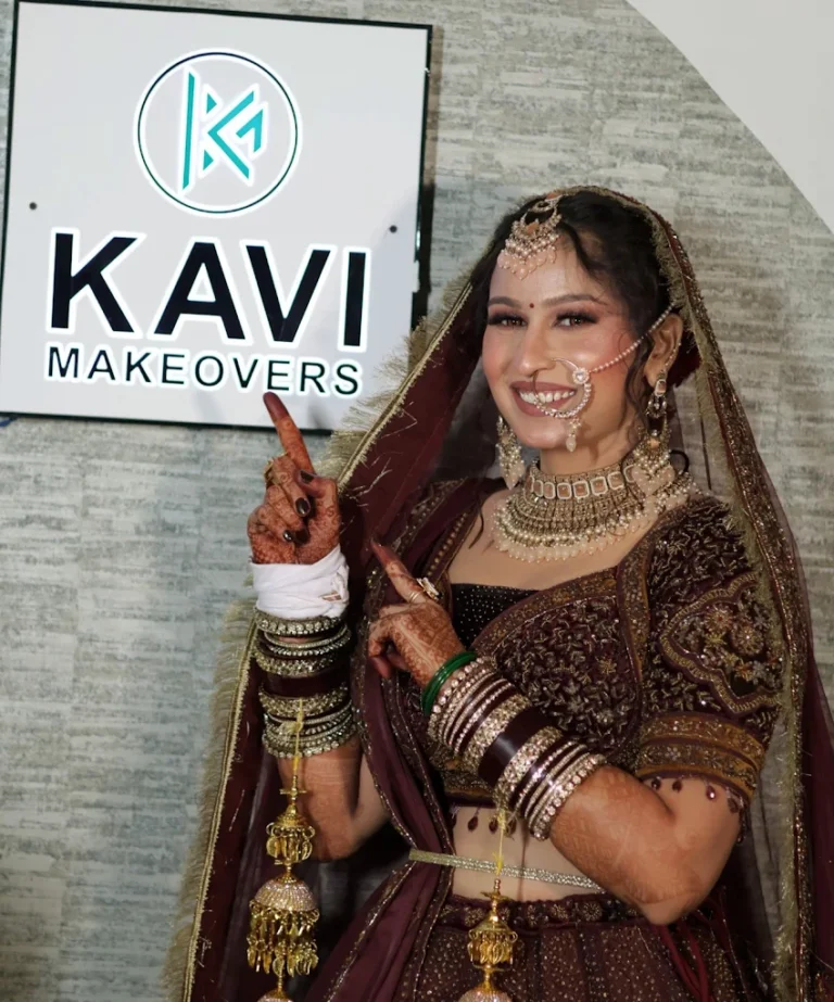 Kavi Makeovers Jind bridal 768x923
