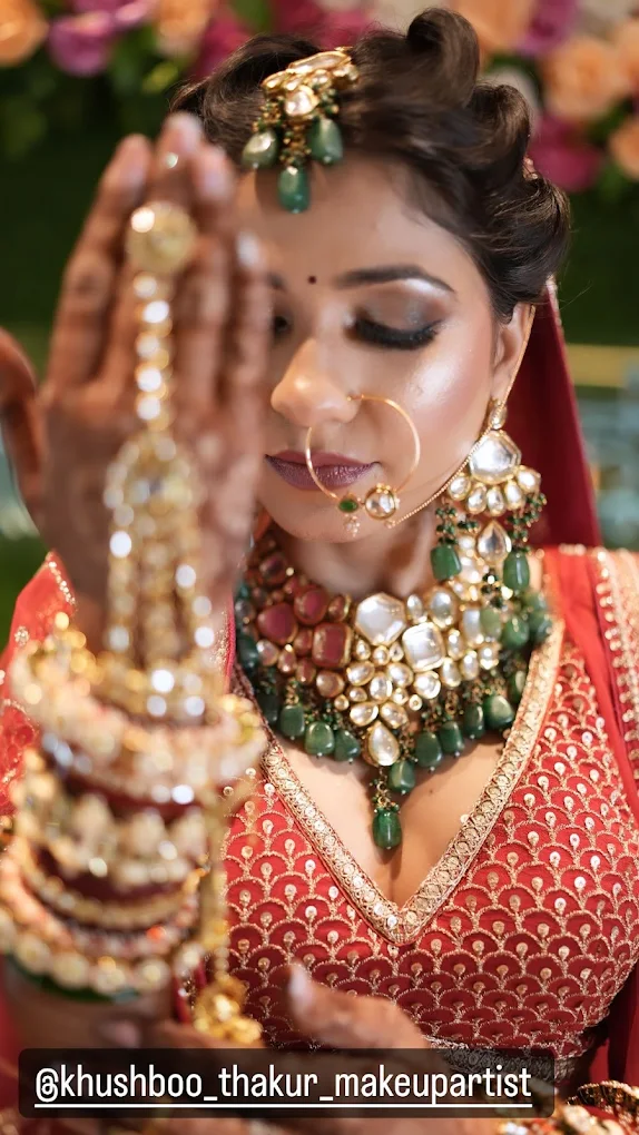 Khushboo Thakur Makeup Studio and Academy Hisar bridal makeup