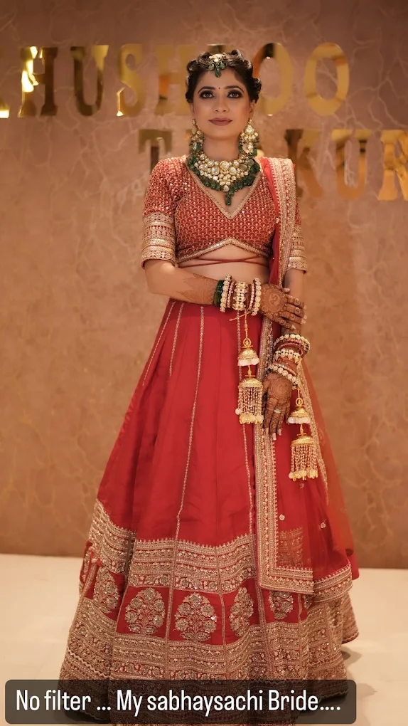 Khushboo Thakur Makeup Studio and Academy Hisar bridal