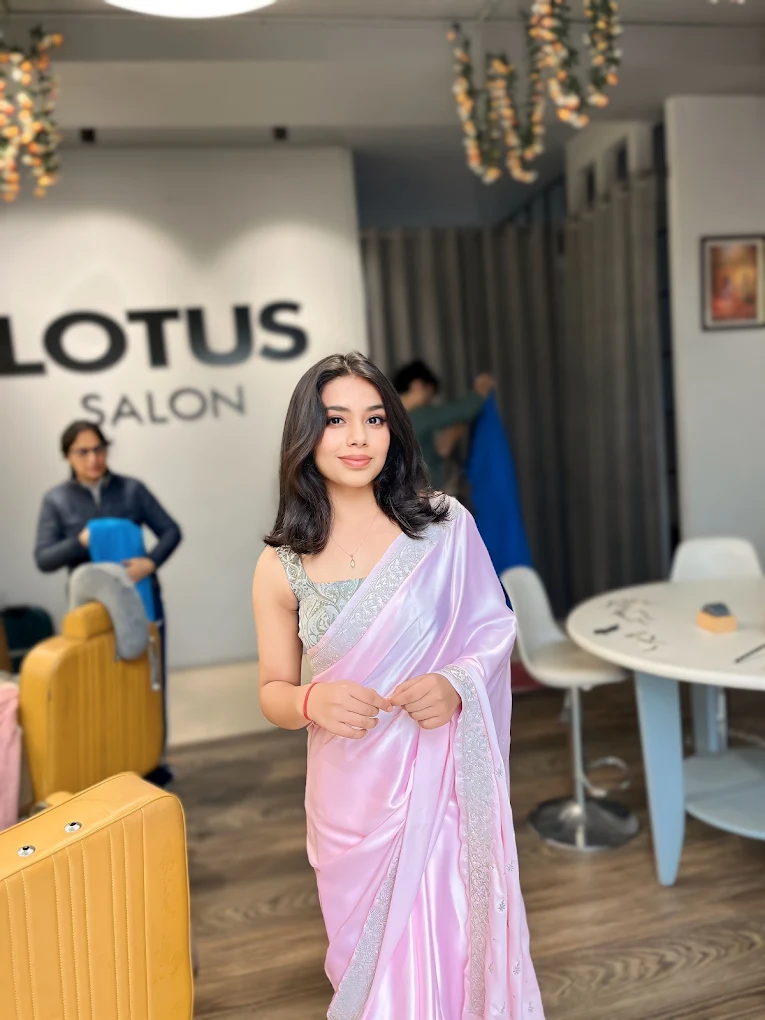 Lotus Salon Sonipat party makeup