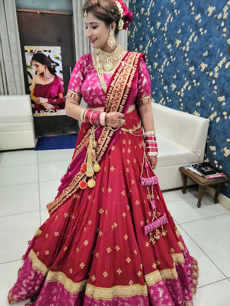 Makeover Beauty Studio Hisar bride makeup