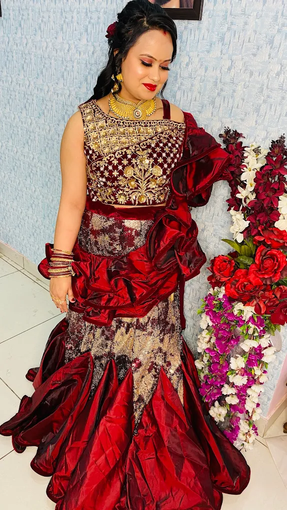 Makeover Beauty Studio Hisar reception makeup