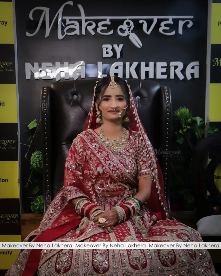 Makeover The Beauty Studio Rewari bride 768x960