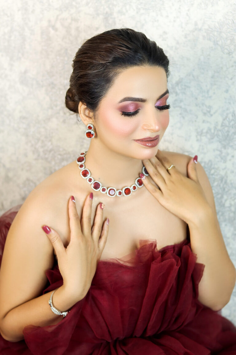 Micky Makeovers Salon Academy Hisar makeup 768x1152