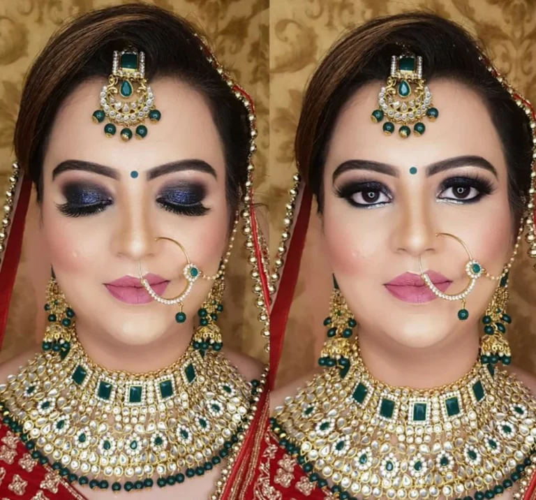 Mirror Salon Hisar bride 768x716