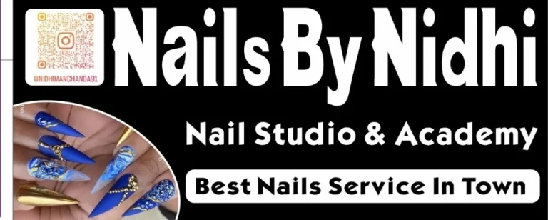 Nails by Nidhi Studio Academy Jind logo 768x308