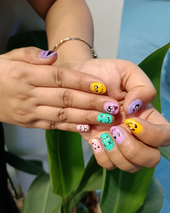 Naturals Signature Salon Rohtak nail art