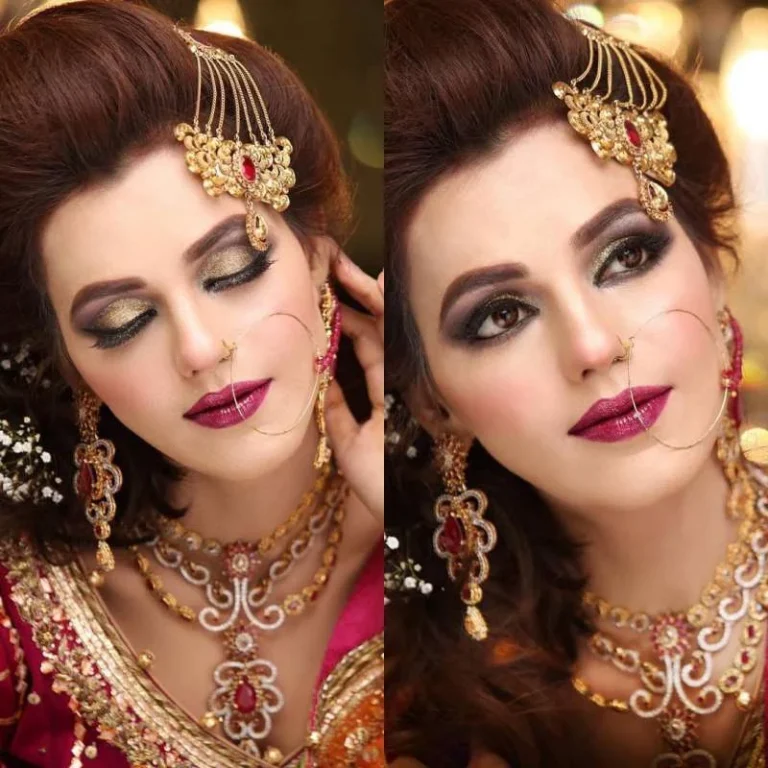 Naveen The Unisex Salon Academy rohtak bride makeup 768x768