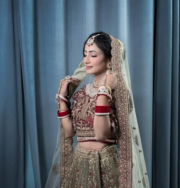 Neeru Makeover Academy rohtak bride 768x803