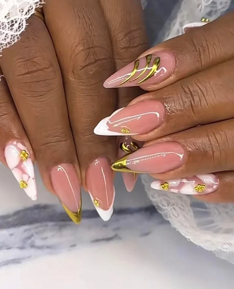 New Geetanjali Unisex Salon Rohtak nails 768x947