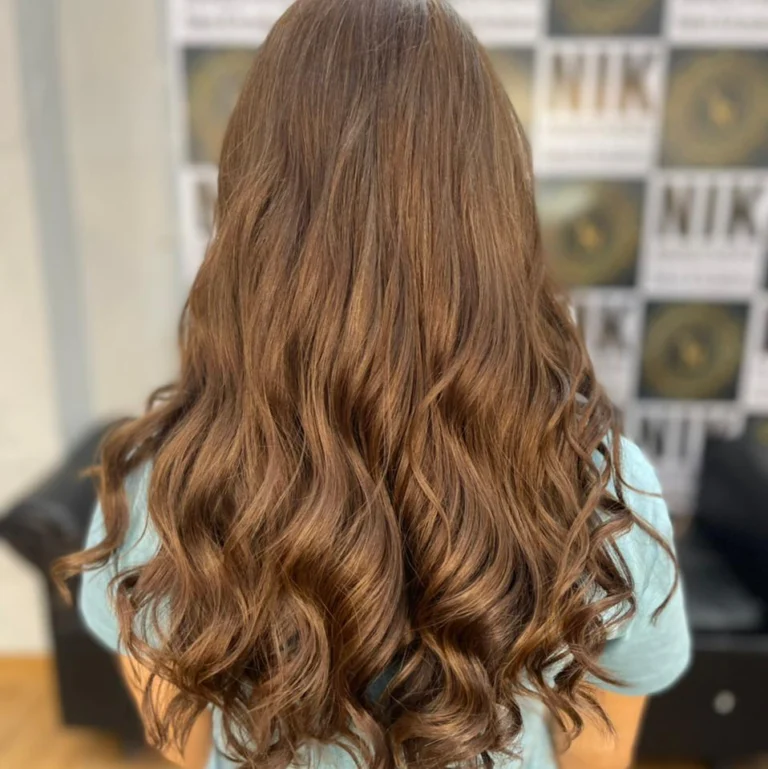 Nik Makeovers Salon Academy Sonipat hair colour 768x769