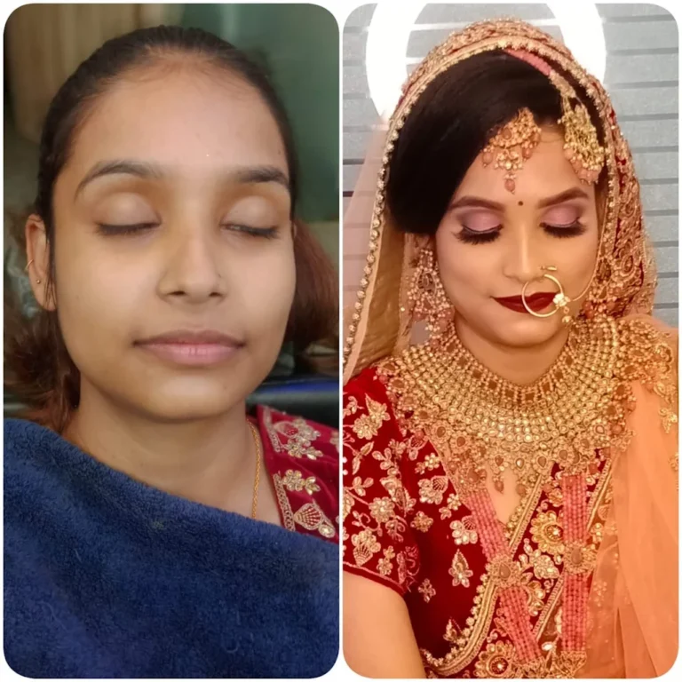 Nishaj Salon Academy Hisar bride 768x768