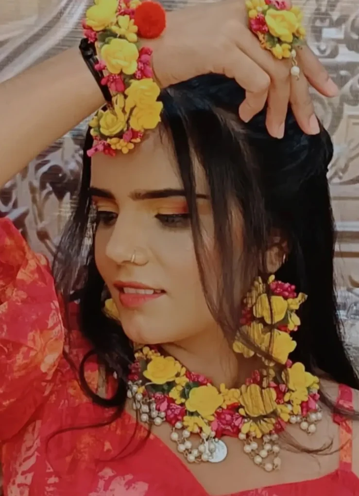 Precious Beauty Salon Academy Kaithal haldi bride