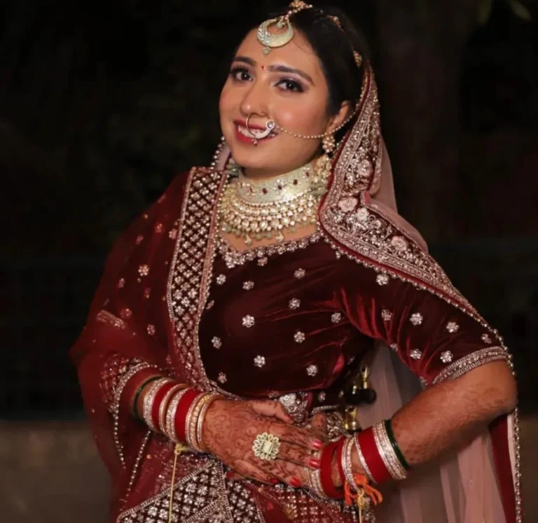 Princess Makeovers by sushma chhabra Sonipat bride 768x747